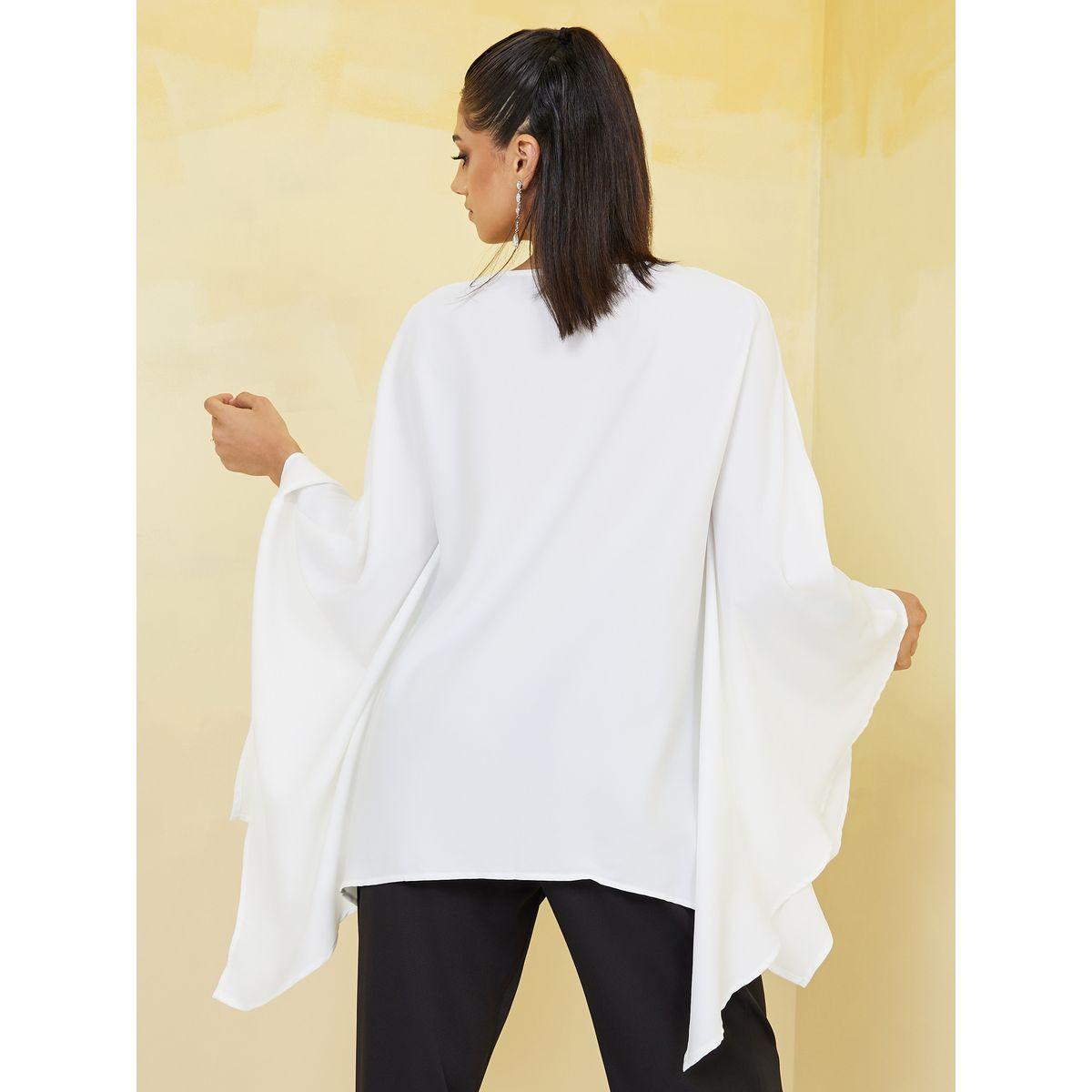 Styli Boxy Fit Batwing Sleeve Longline Tunic-women-clothing-shirtsandblouses-blouses-image-4