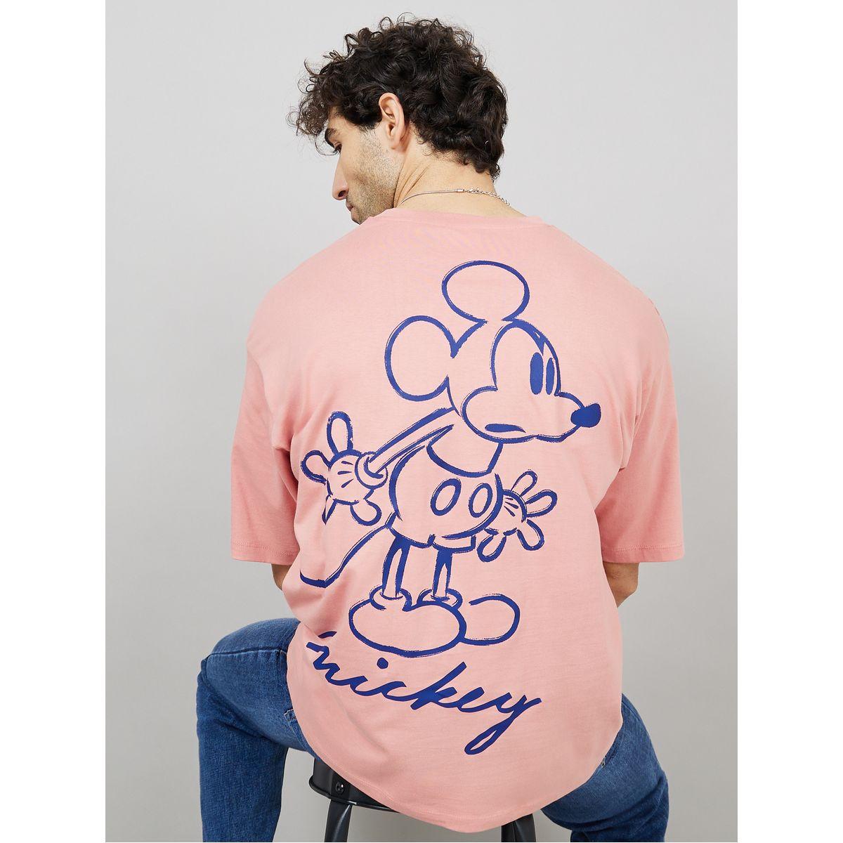 تيشيرت واسع مطبع بميكي ماوس-men-clothing-tshirtsandpolos-tshirts-image-1