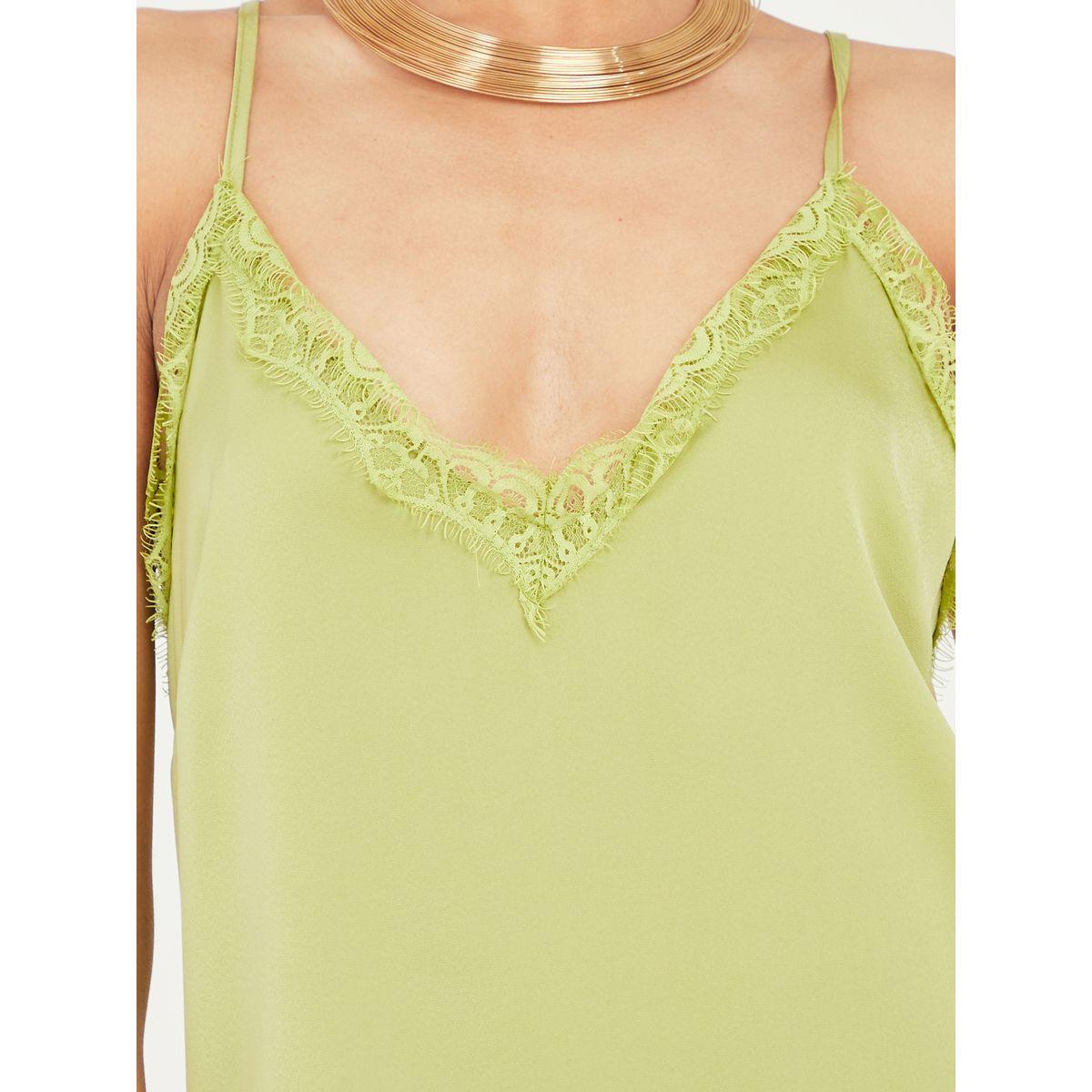 Styli Lace Trim Regular Fit Cami Top-women-clothing-tshirts-image-4