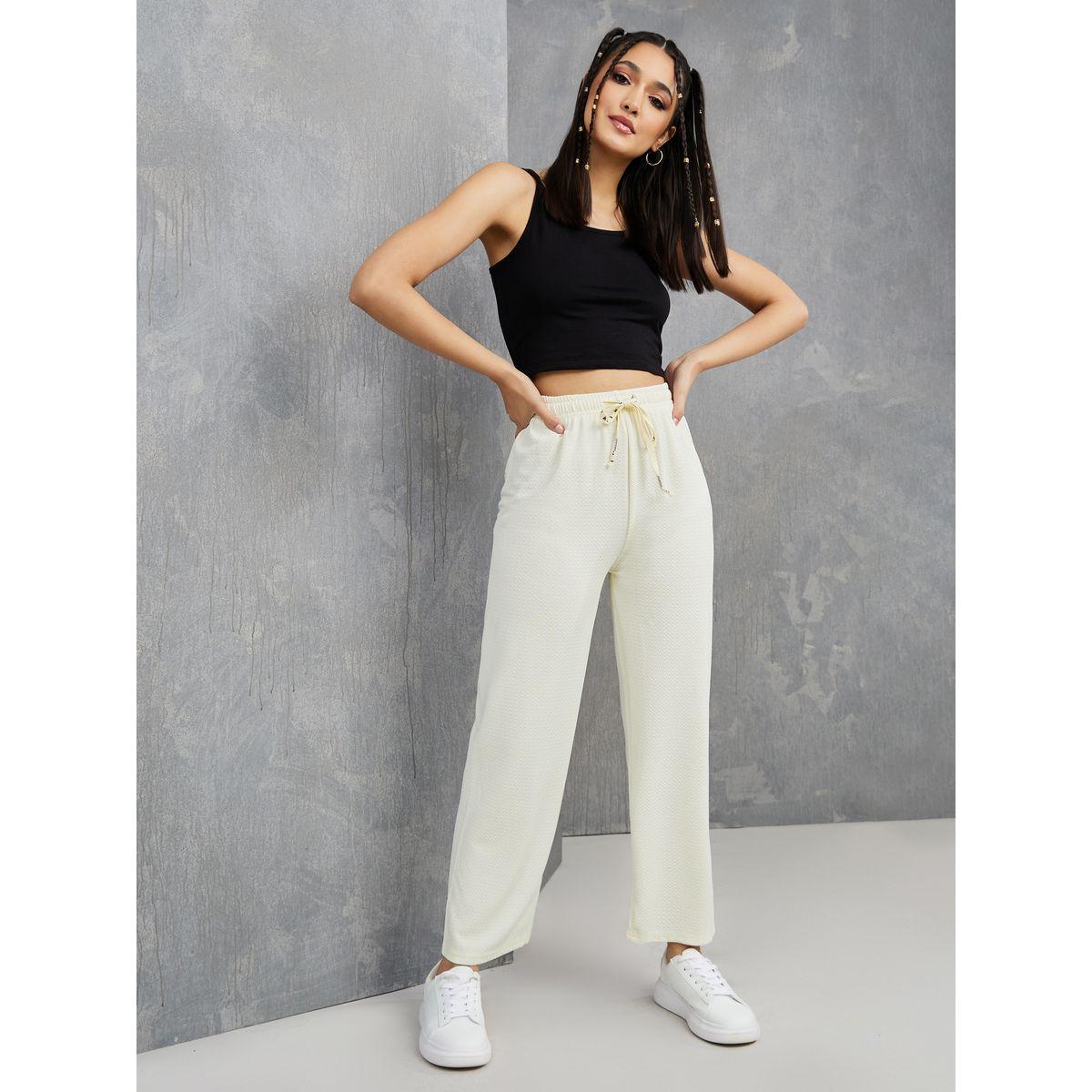بنطال بقصة واسعة ورباط خصر-women-clothing-bottoms-trousers-image-2