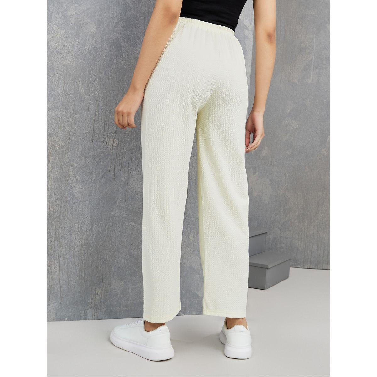 Styli Drawstring Waistband Wide Leg Pants-women-clothing-bottoms-trousers-image-4
