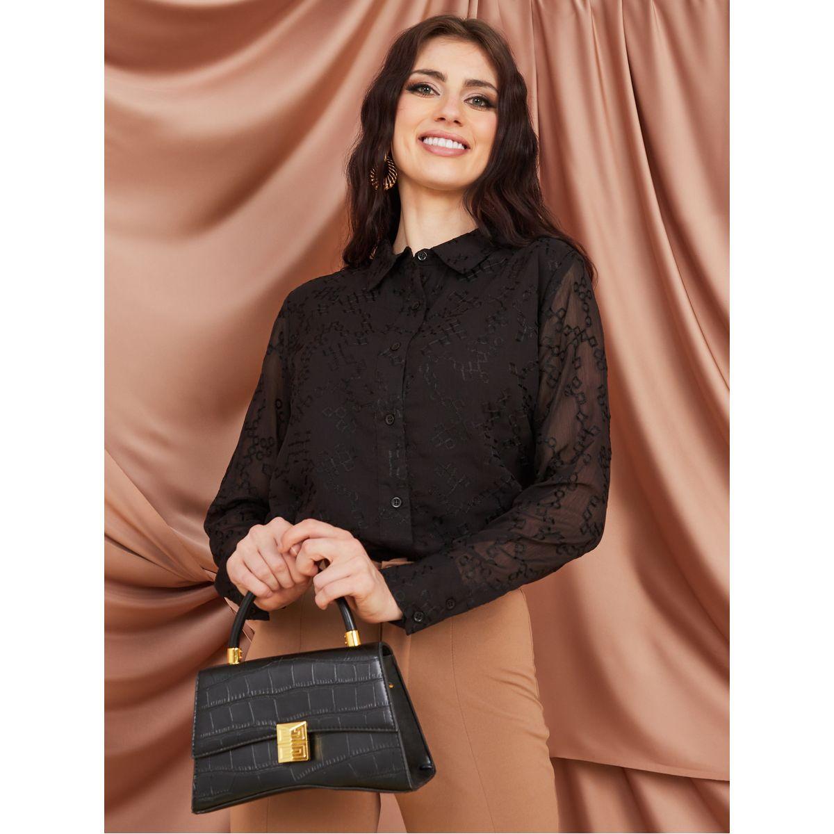 Styli Button Placket Embroidered Detail Shirt-women-clothing-shirtsandblouses-shirts-image-1