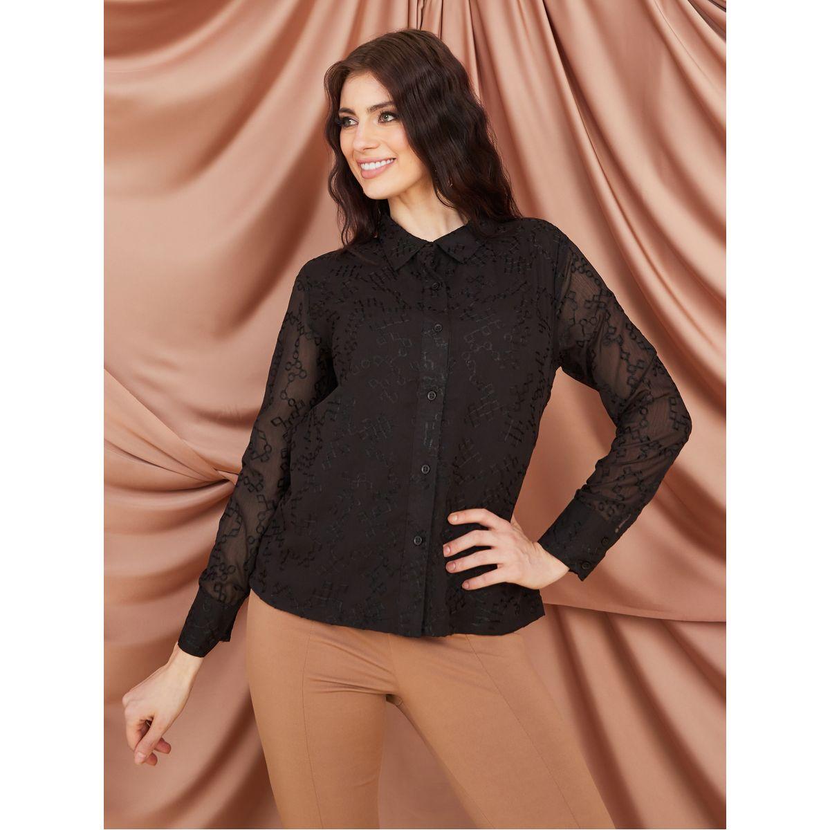 Styli Button Placket Embroidered Detail Shirt-women-clothing-shirtsandblouses-shirts-image-3