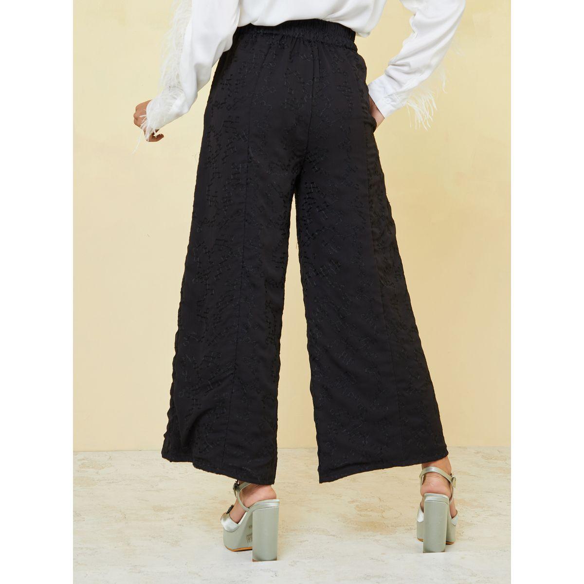 بنطال واسع الأرجل مزين بأزرار-women-clothing-bottoms-trousers-image-4