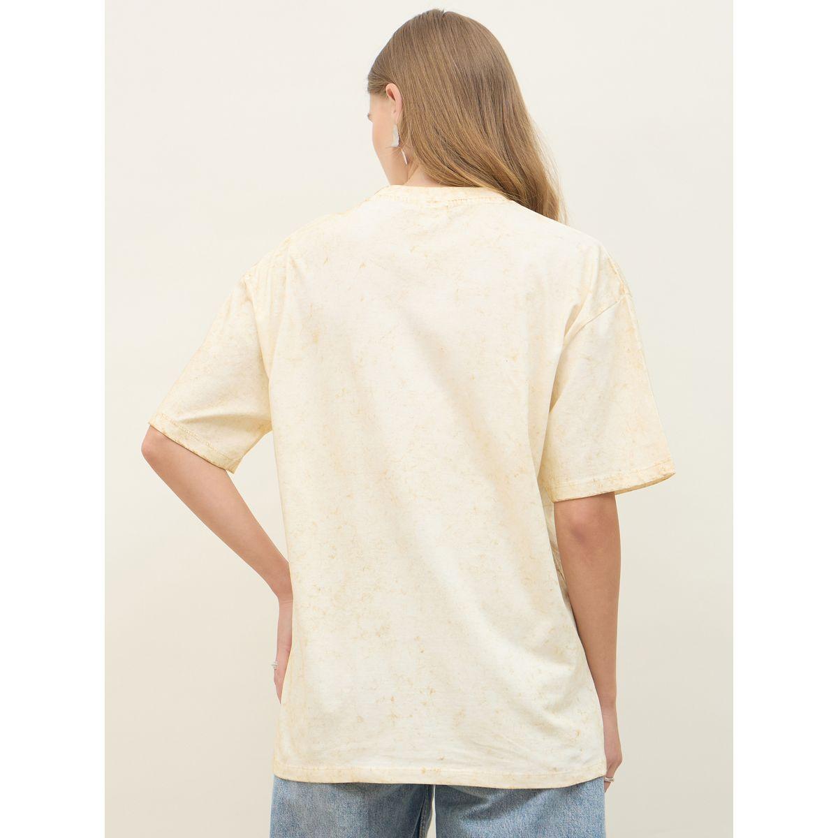 Disney Oversized Dumbo Graphic Longline T-Shirt-women-clothing-tshirts-image-5