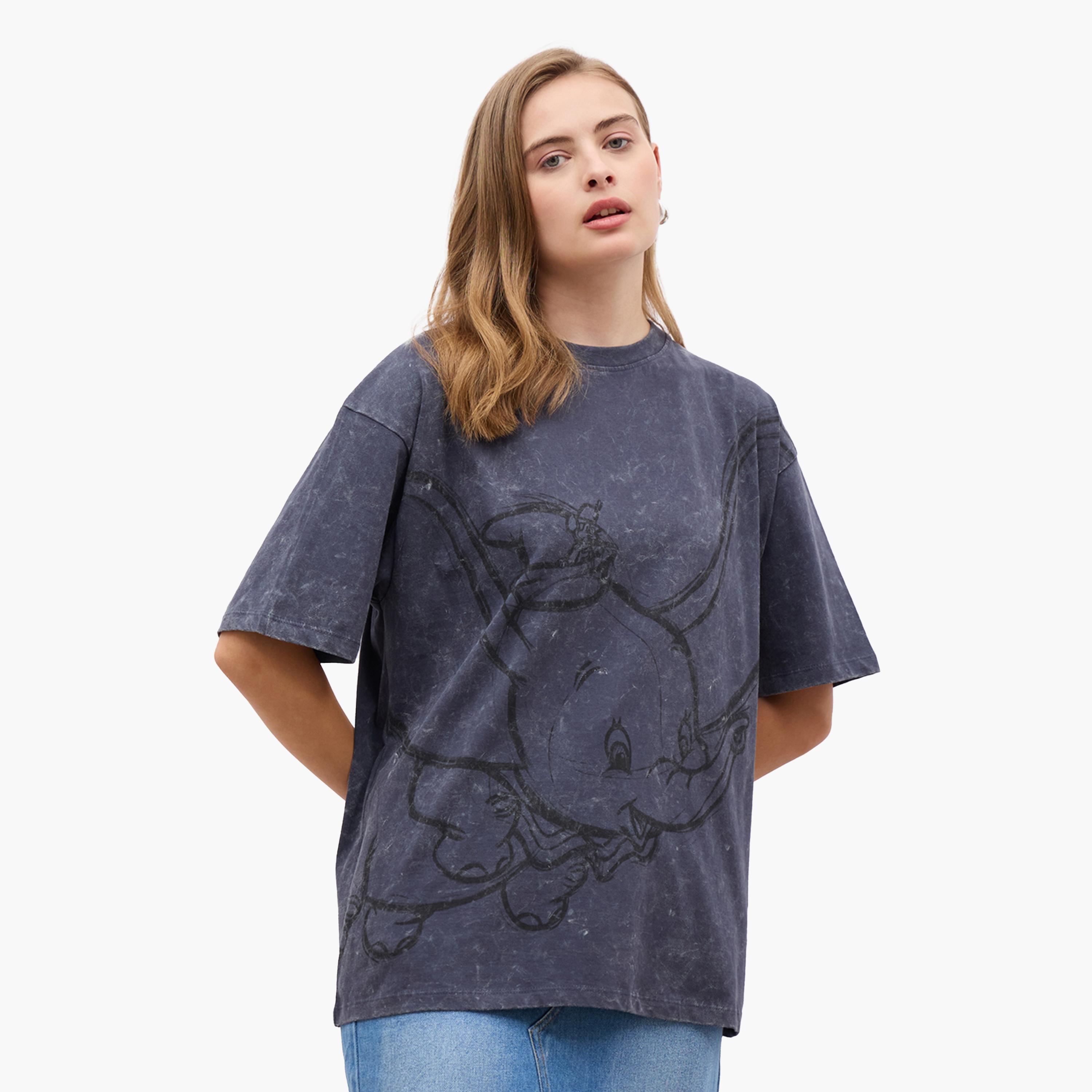 Styli Graphic Print Short Sleeve Oversized T-Shirt-women-clothing-tshirts-image-1