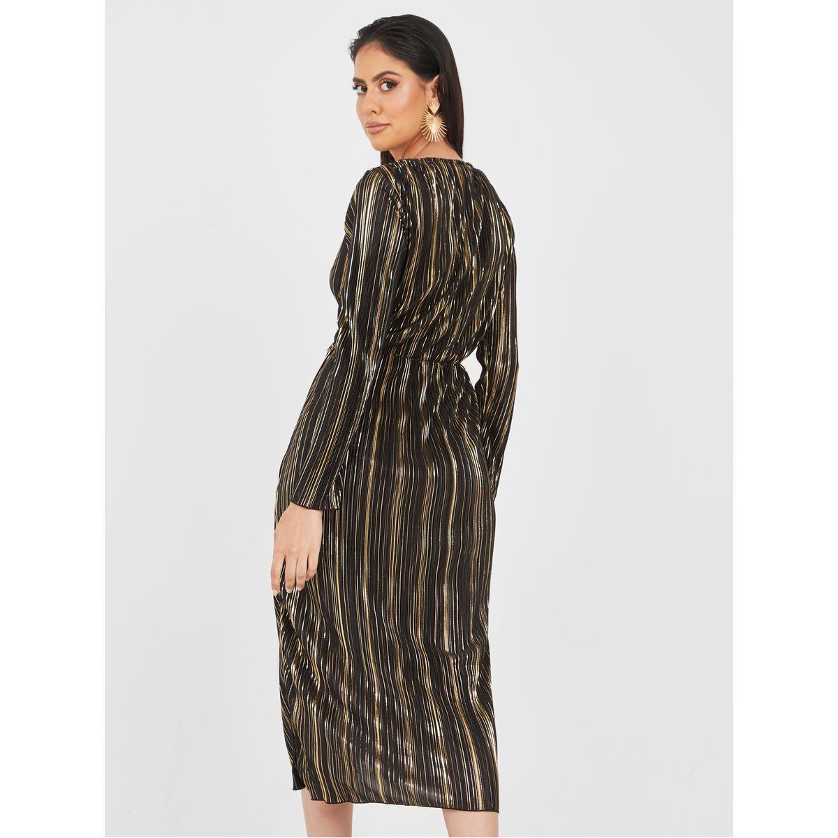 فستان قصير بنمط ملفوف-women-clothing-dresses-image-4