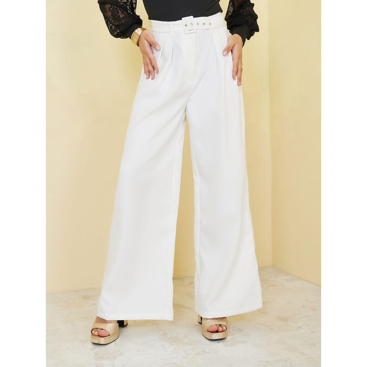 بنطال واسع الأرجل بحزام خصر-women-clothing-bottoms-trousers-image-1