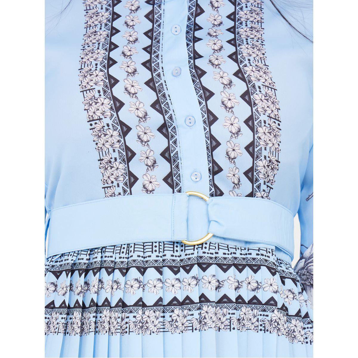 فستان ميدي مطبع بزهور-women-clothing-dresses-image-3