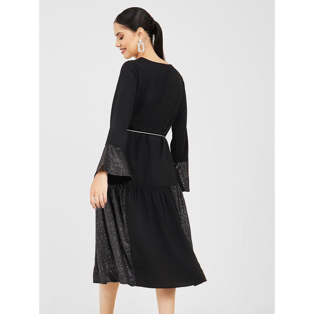 فستان ميدي مطبع بطبعات صغيرة-women-clothing-dresses-image-4