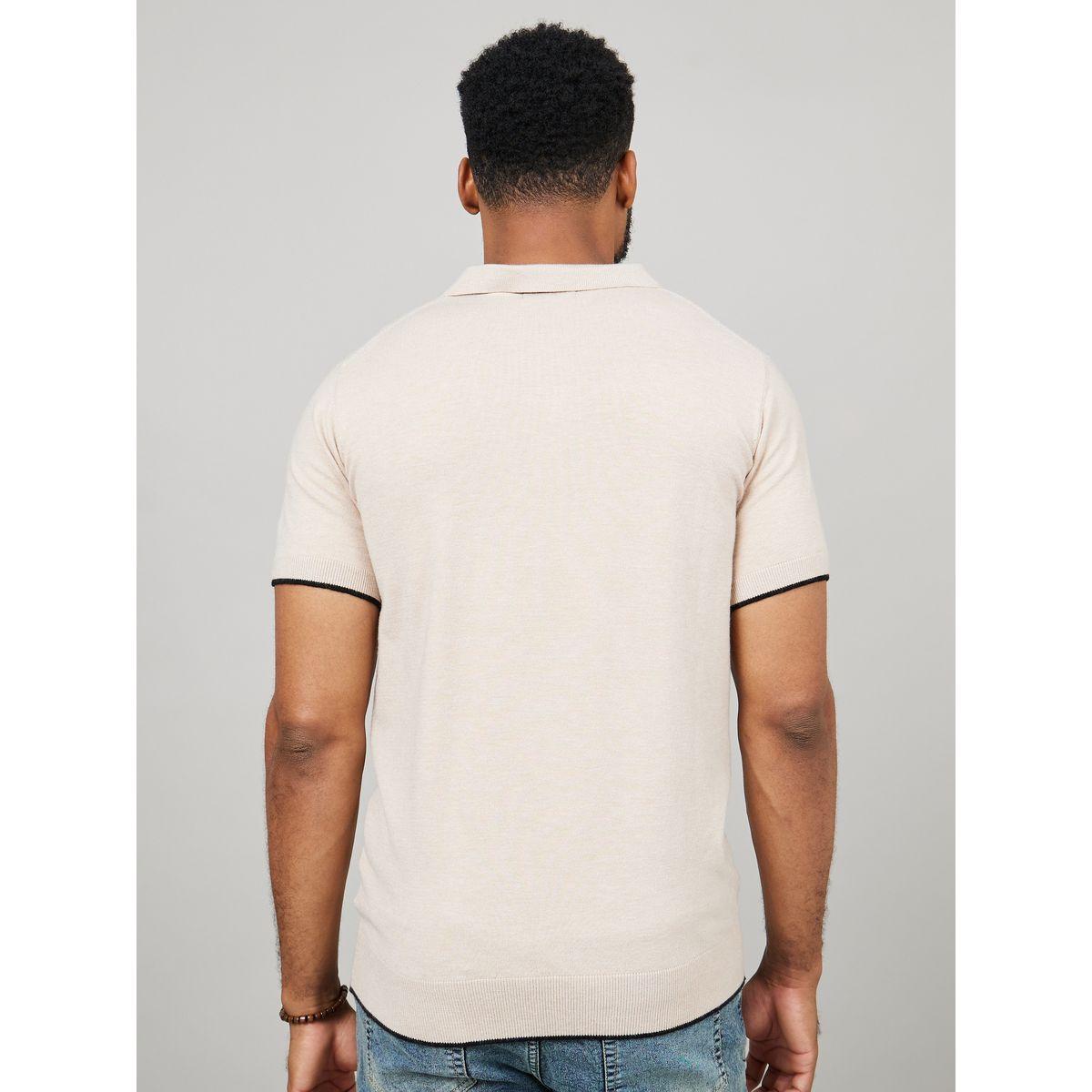 Styli Premium Melange Knit Smart Fit Polo-men-clothing-tshirtsandpolos-polos-image-4