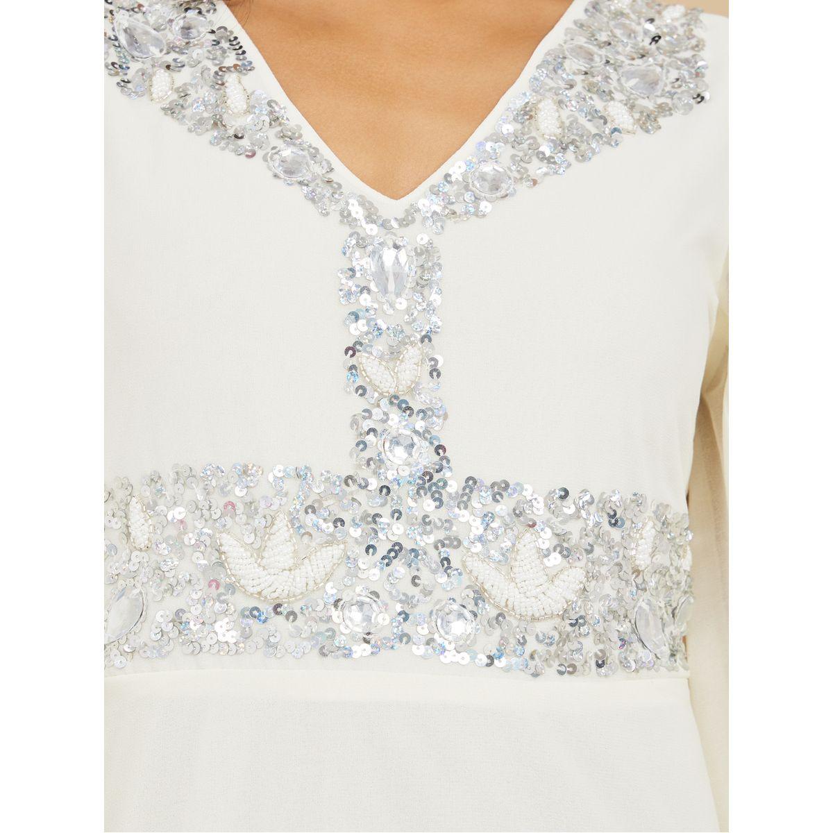 Styli Embellished Sequined A-Line Maxi Dress-women-clothing-dresses-image-4