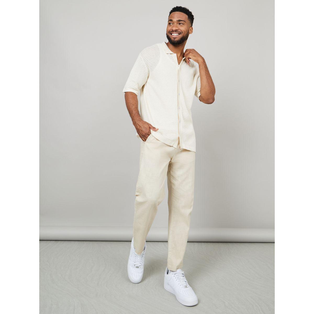 قميص محبوك بأكمام قصيرة-men-clothing-shirts-image-2