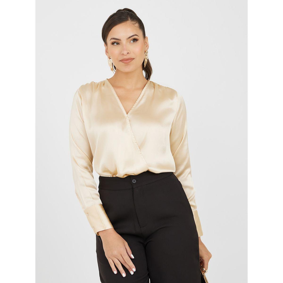 Styli Satin Regular Length Top-women-clothing-shirtsandblouses-blouses-image-1
