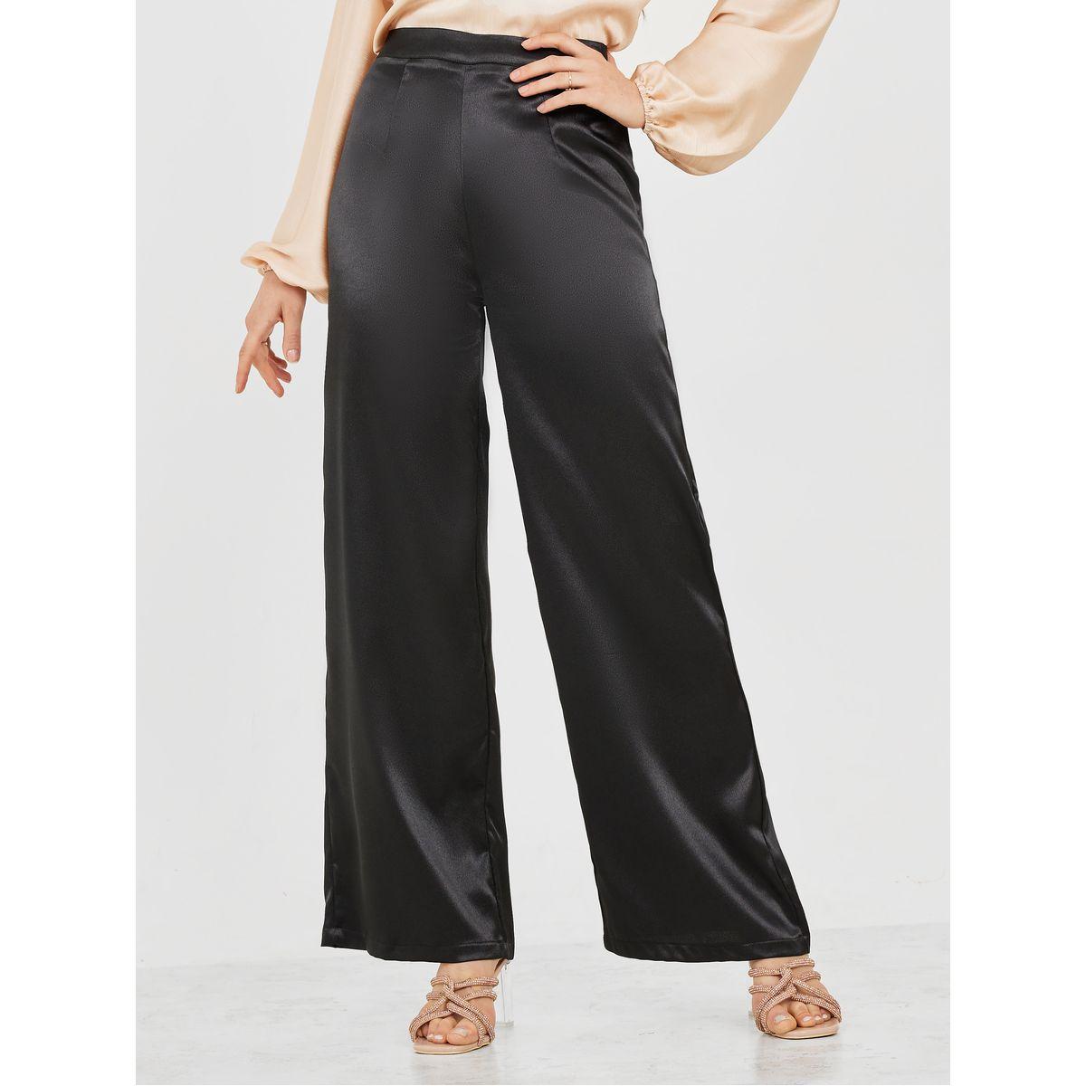 بنطال كاجوال بقصة مستقيمة-women-clothing-bottoms-trousers-image-1