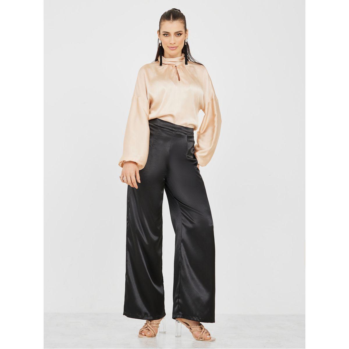 بنطال كاجوال بقصة مستقيمة-women-clothing-bottoms-trousers-image-2