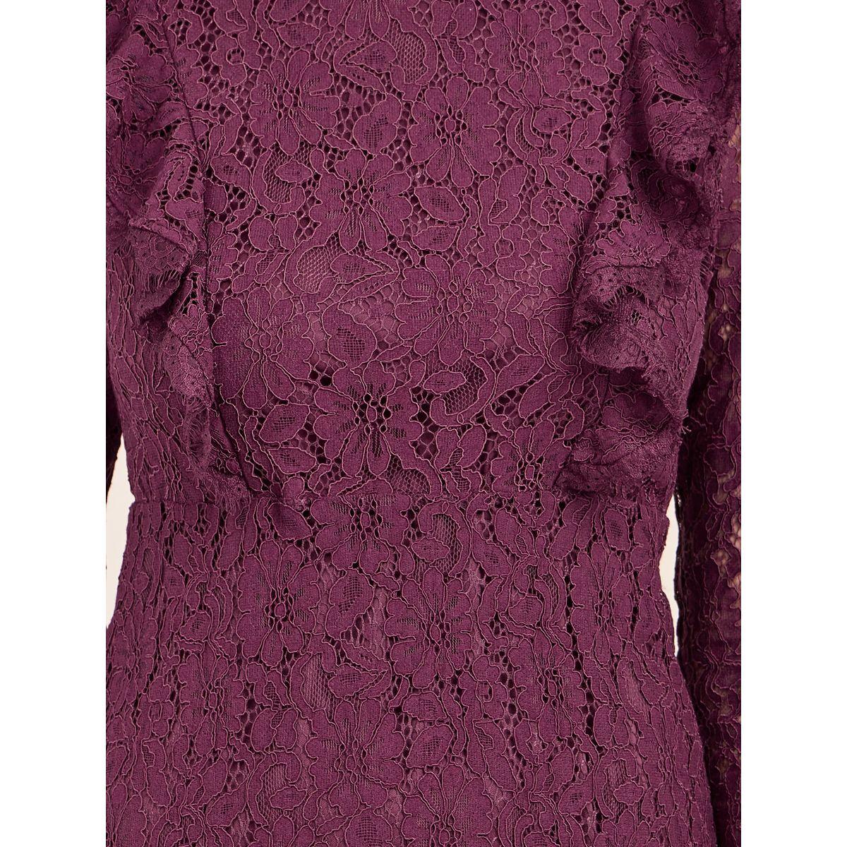 Styli Limited All  Over Lace Ruffle Hem Midi Dress-women-clothing-dresses-image-3