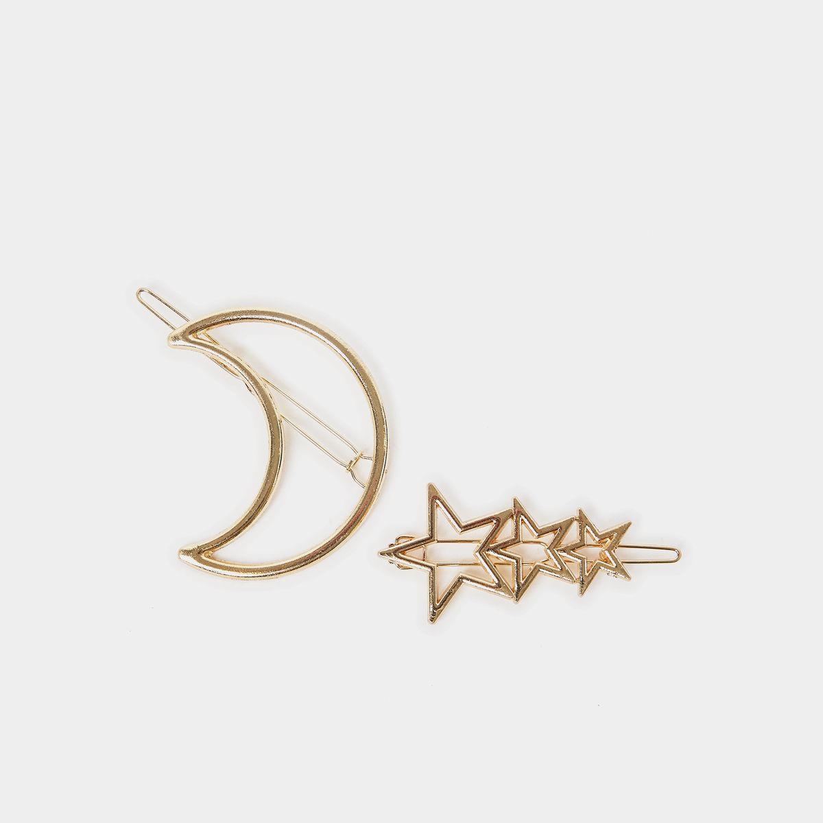 مجموعة من 2 مشبك شعر عصري-women-hairaccessories-clips-image-1