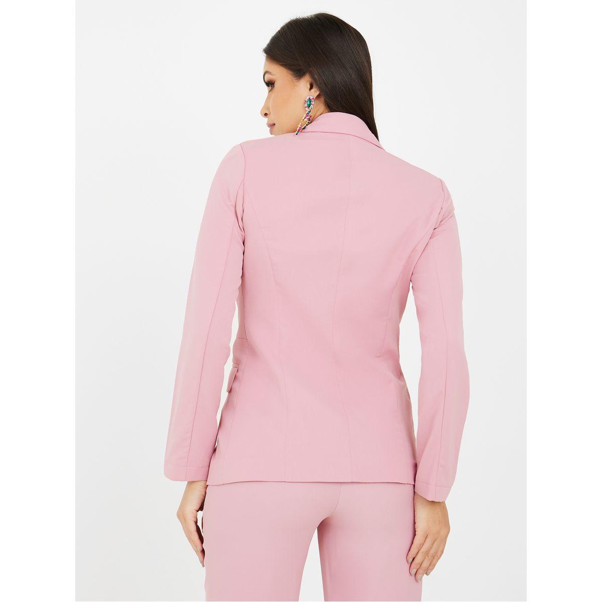 Styli Self Tie Longline Blazer with Flap Detail-women-clothing-coatsandjackets-blazers-image-4