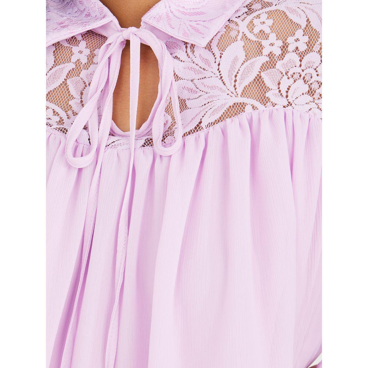 بلوزة بتداخلات دانتيل و أربطة ياقة-women-clothing-shirtsandblouses-blouses-image-3