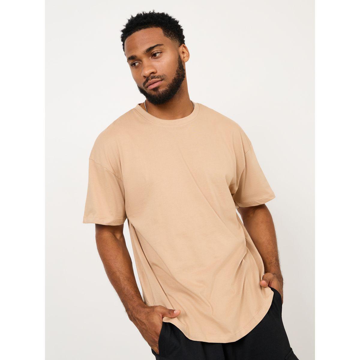 Styli Oversized Curved Hem Detail T-shirt-men-clothing-tshirtsandpolos-tshirts-image-1