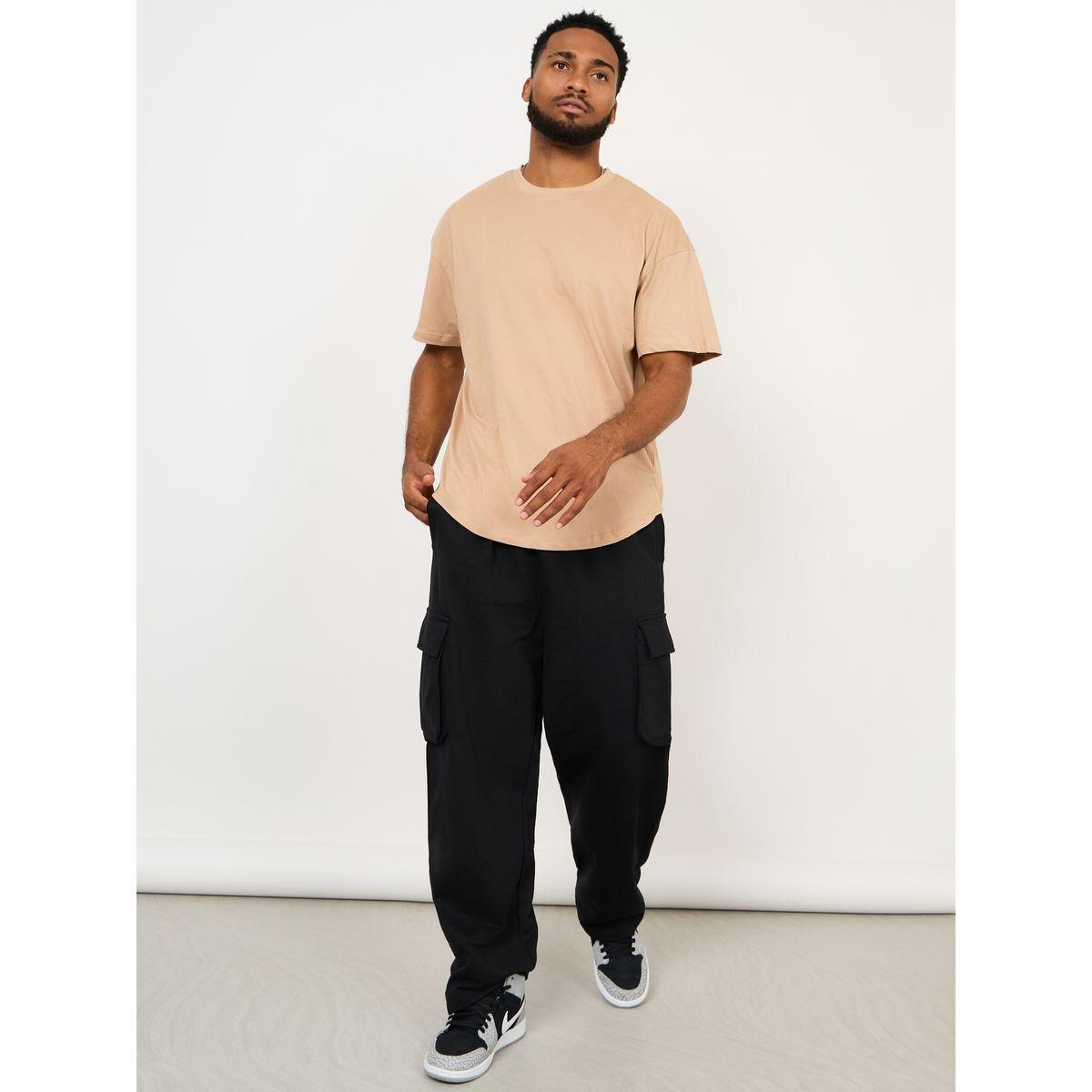 Styli Oversized Curved Hem Detail T-shirt-men-clothing-tshirtsandpolos-tshirts-image-2