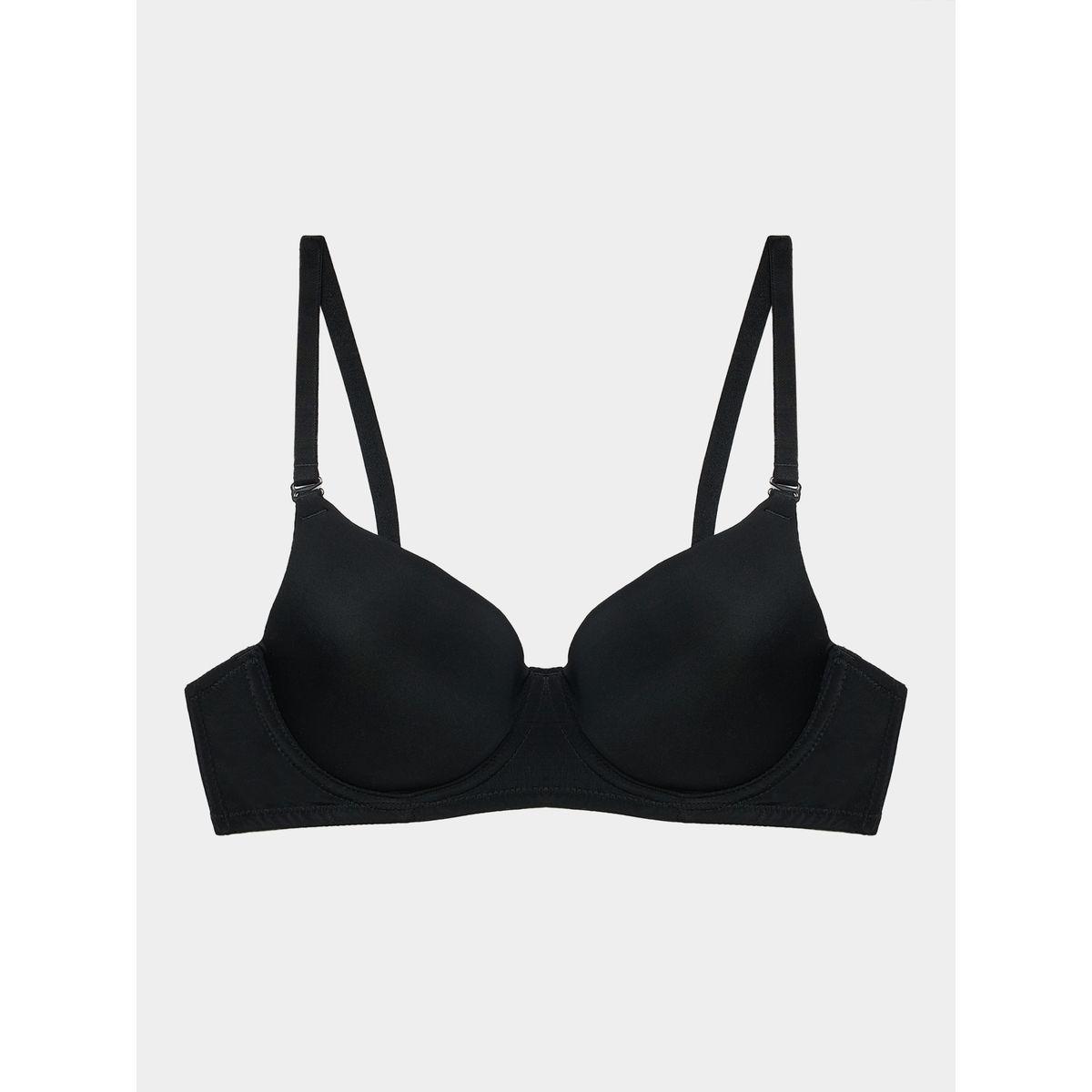 Styli Essentials Padded Wired Microfibre T-Shirt Bra-women-clothing-lingerie-bras-image-1