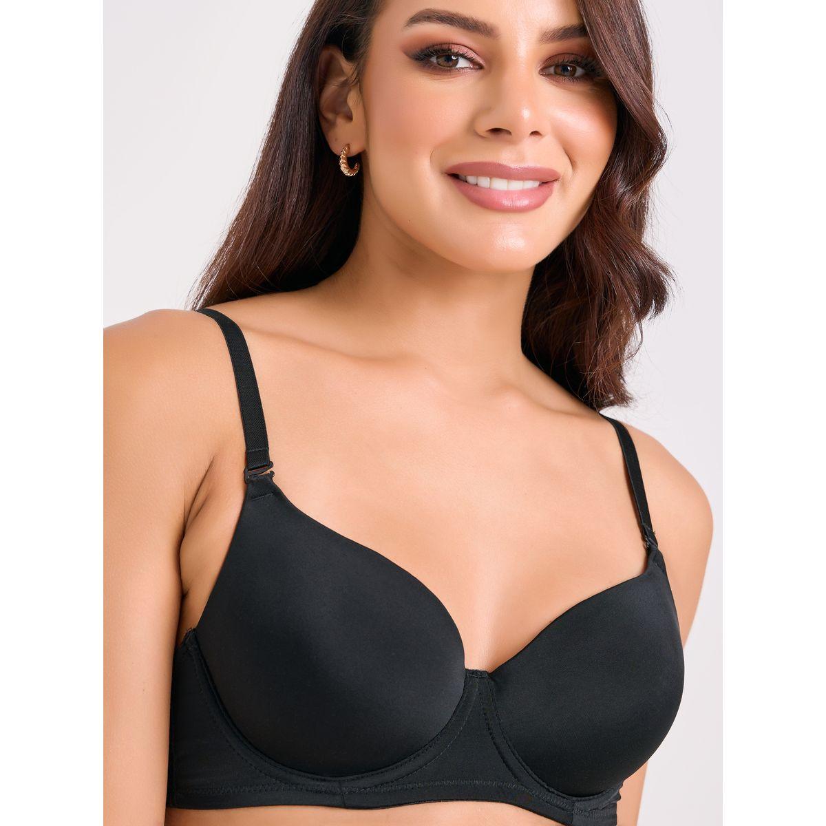 Styli Essentials Padded Wired Microfibre T-Shirt Bra-women-clothing-lingerie-bras-image-2