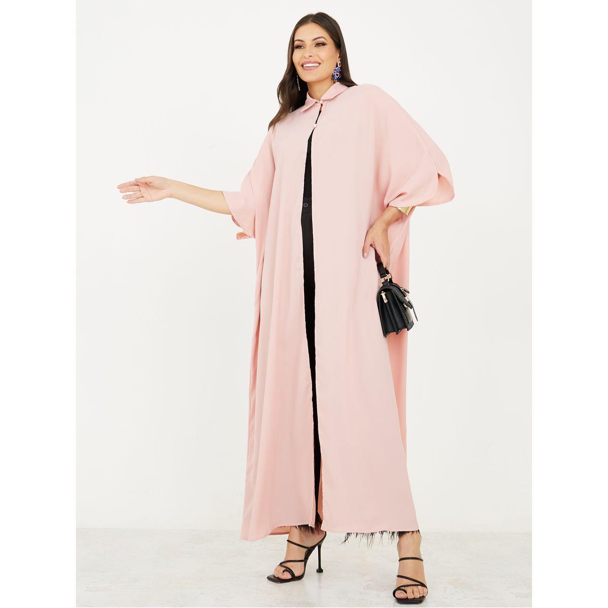 كيمونو طويل بقصة واسعة وأزرار-women-clothing-shirtsandblouses-shirts-image-1