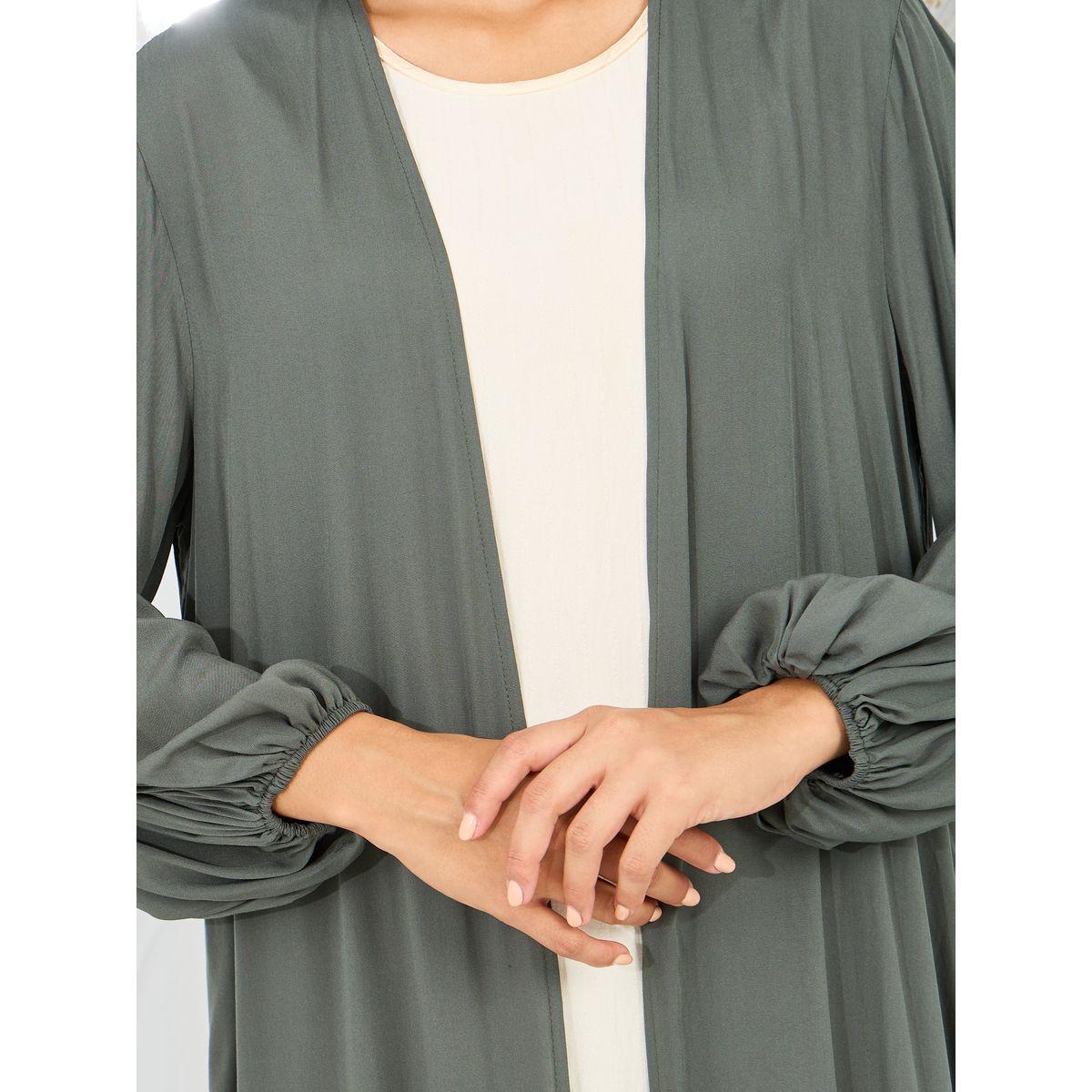 كيمونو طويل بشق جانبي وقصة عادية-women-clothing-shirtsandblouses-shirts-image-3