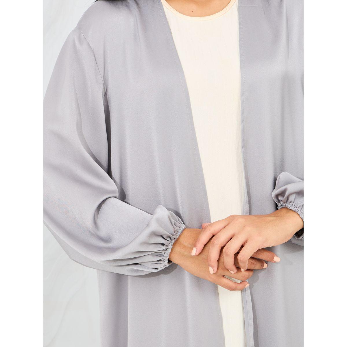 Styli Satin Regular Fit Maxi Length Kimono-women-clothing-shirtsandblouses-shirts-image-3