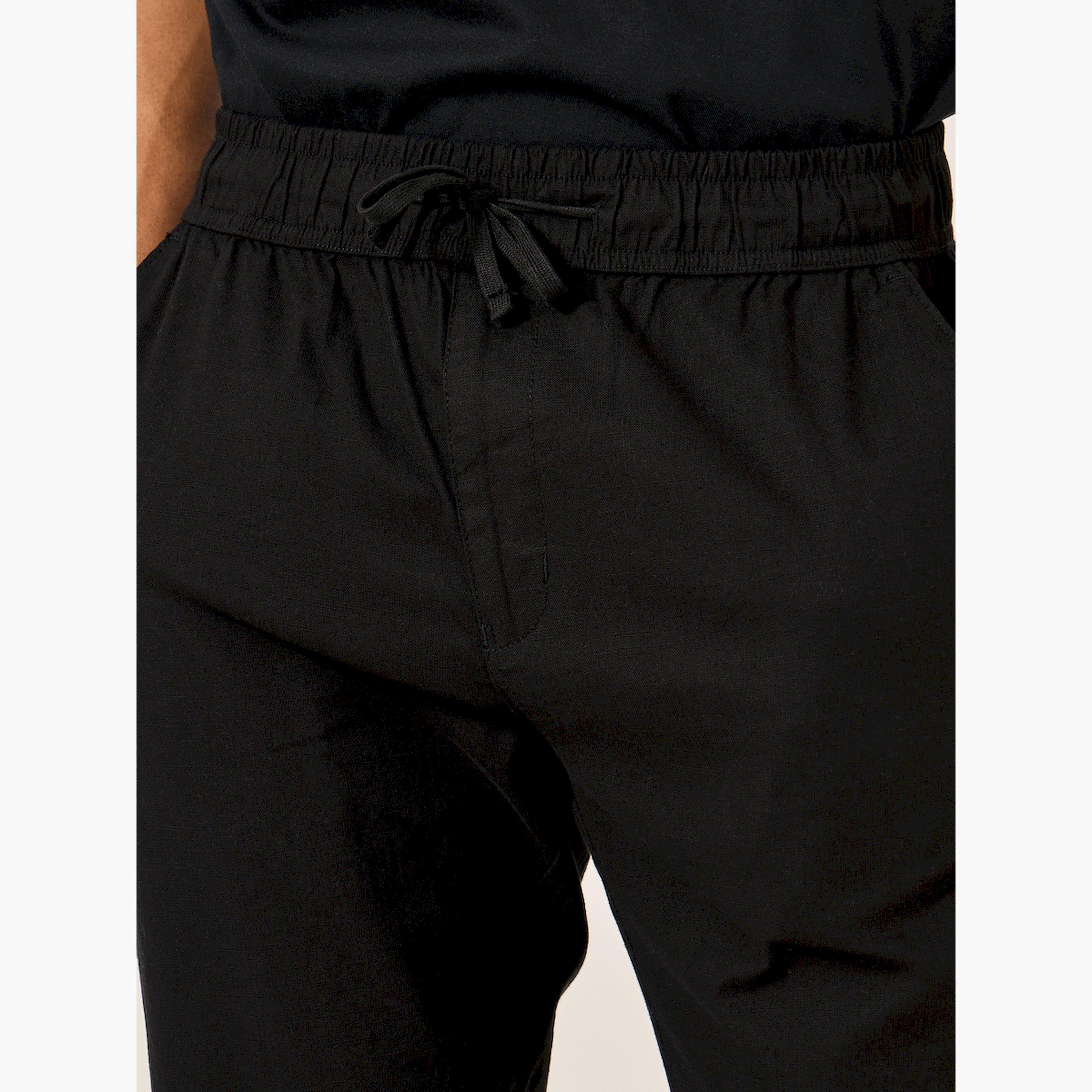 ستايلي - بنطال مريح بقصّة مريحة وملمس ناعم-men-clothing-bottoms-trousersandchinos-trousers-image-3