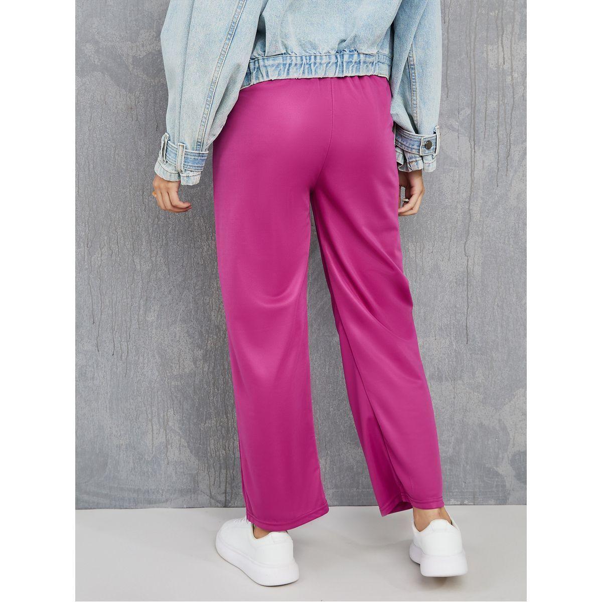 Styli Pleated Detail High Rise Wide Leg Pants-women-clothing-bottoms-trousers-image-4
