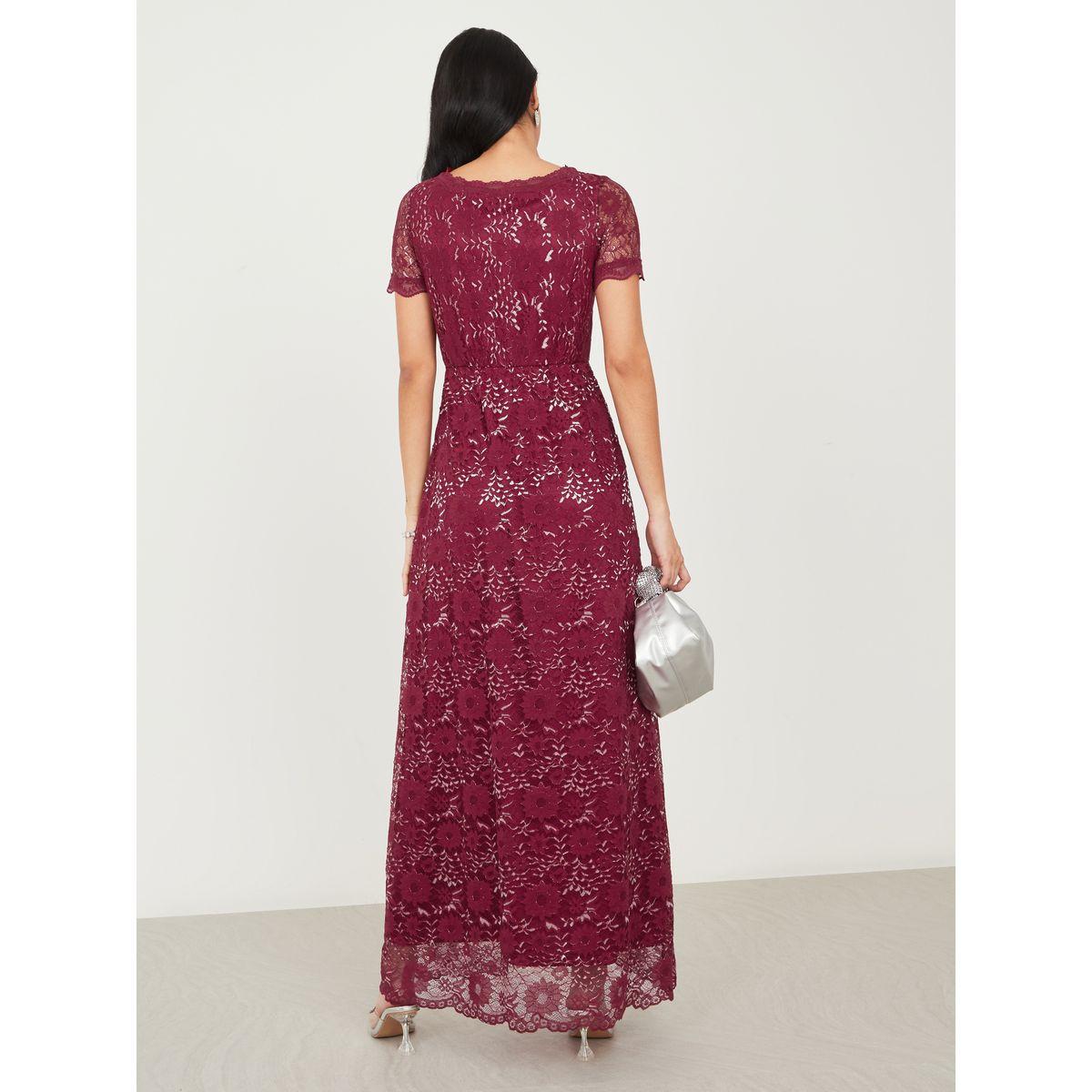 Styli Floral Lace Insert A-Line Maxi Dress-women-clothing-dresses-image-4