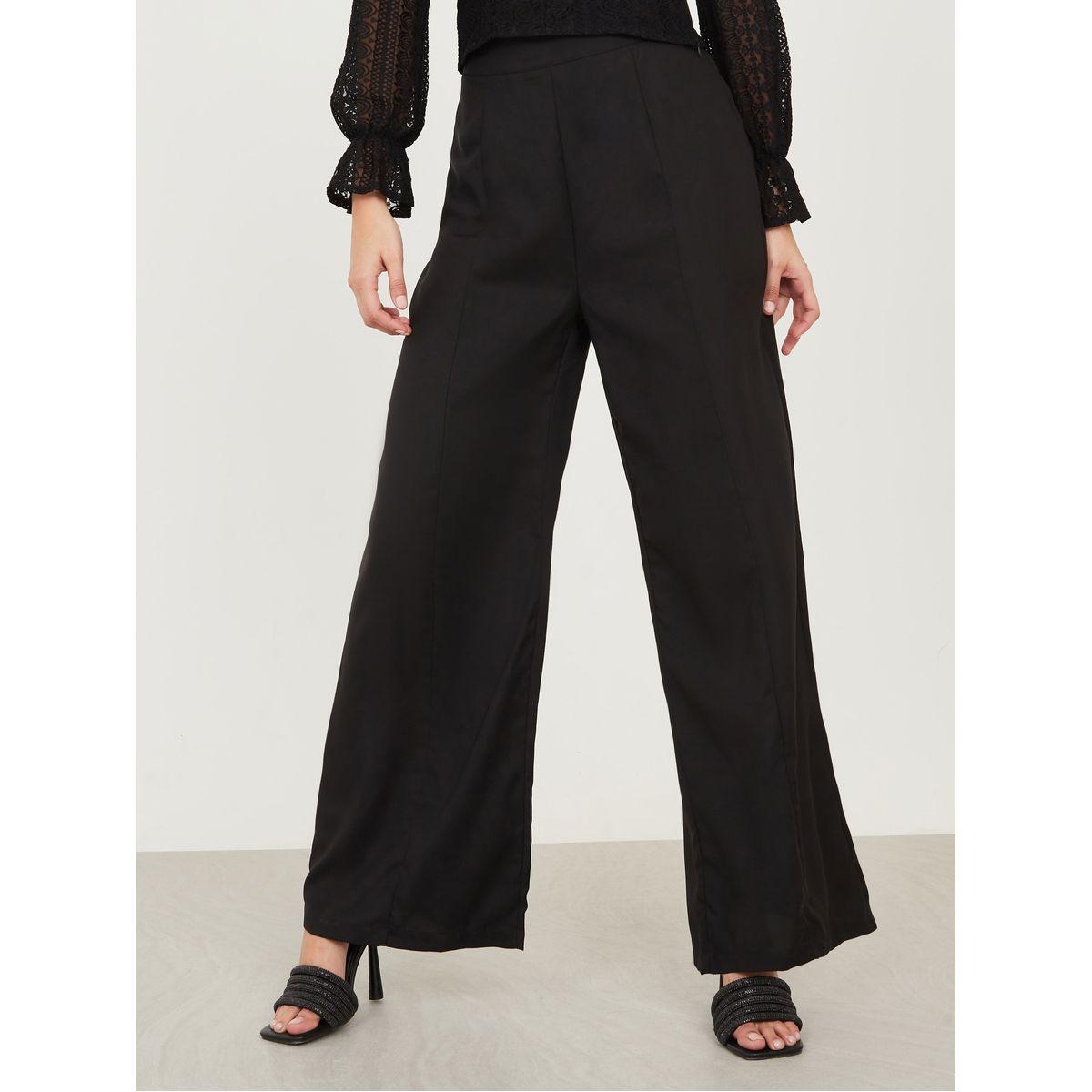 Styli Lace Detail Blouse and Straight Leg Trousers Co-Ords Set-women-clothing-coordsets-image-4