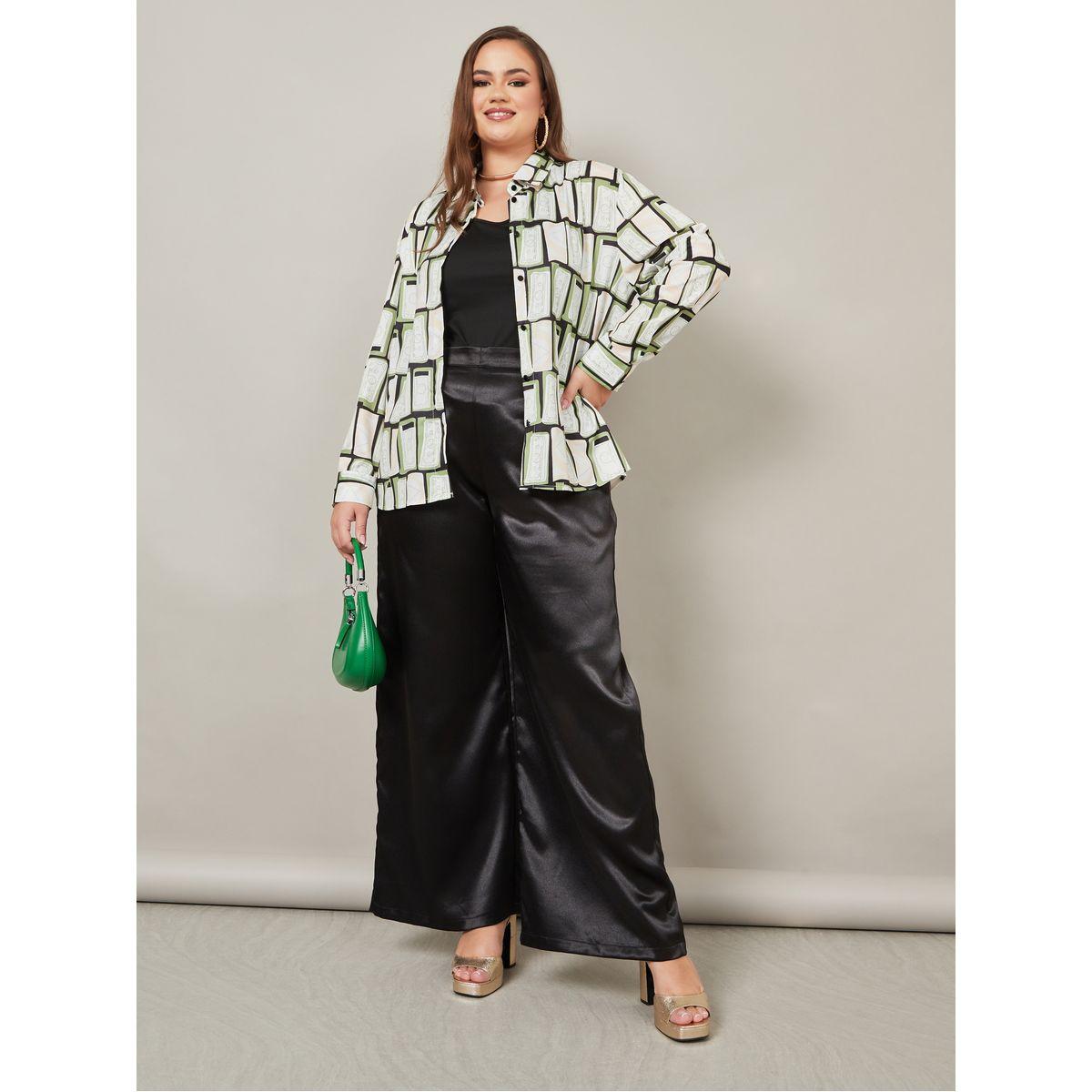 Styli Plus Graphic Print Regular Fit Shirt-women-clothing-shirtsandblouses-shirts-image-2