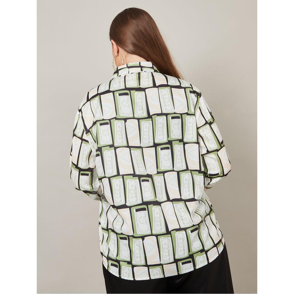 Styli Plus Graphic Print Regular Fit Shirt-women-clothing-shirtsandblouses-shirts-image-5