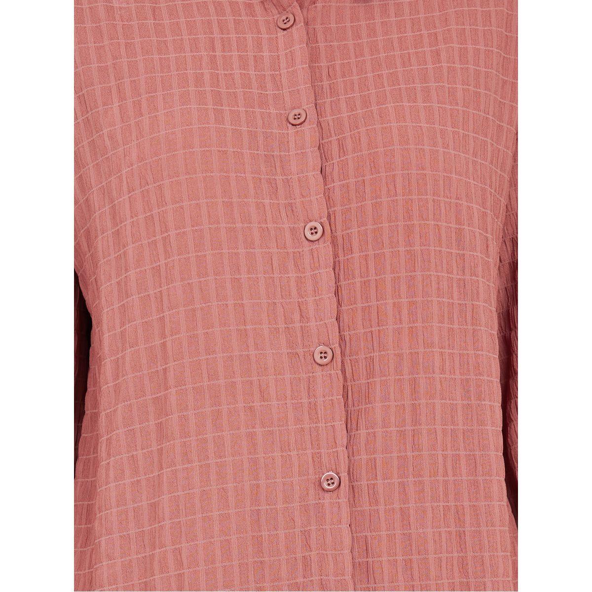 Styli Seersucker Drop Shoulder Shirt and Pant Set-women-clothing-coordsets-image-3