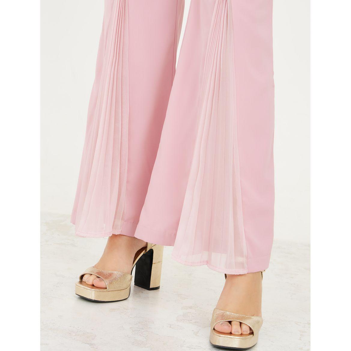 Styli Limited Pleated Insert Flared Leg Trousers-women-clothing-bottoms-trousers-image-3