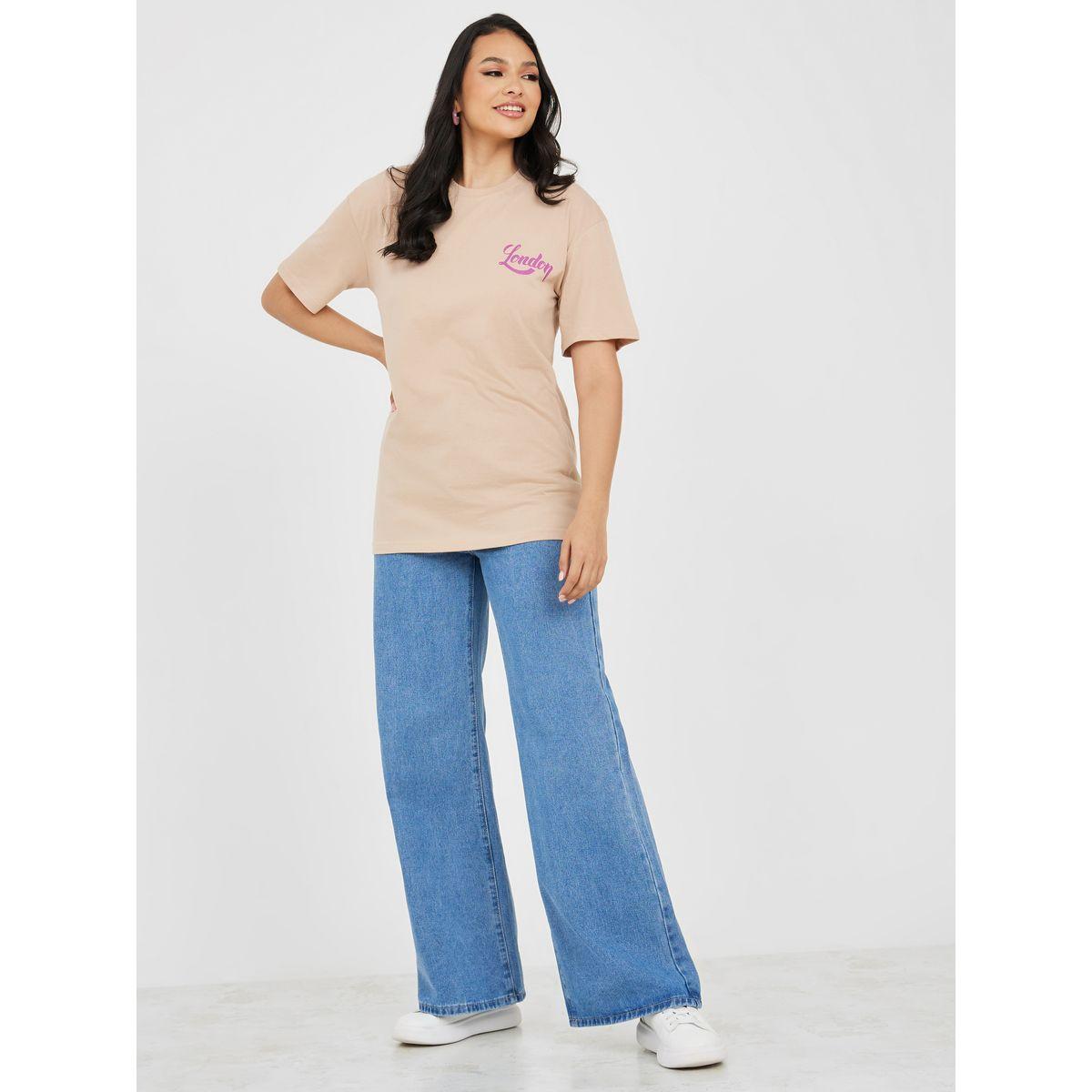 Styli Oversized London Urban Style Print Longline T-Shirt-women-clothing-tshirts-image-3