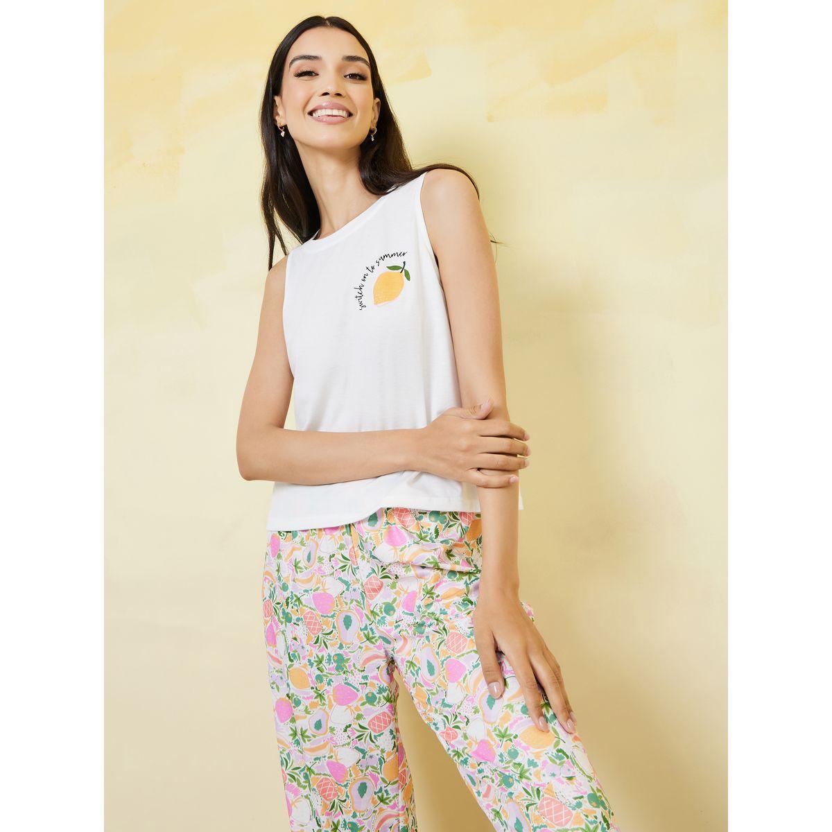 Styli Unwind Fruit Print Tank & Pyjama Set-women-clothing-nightwear-pyjamas-longsets-image-3