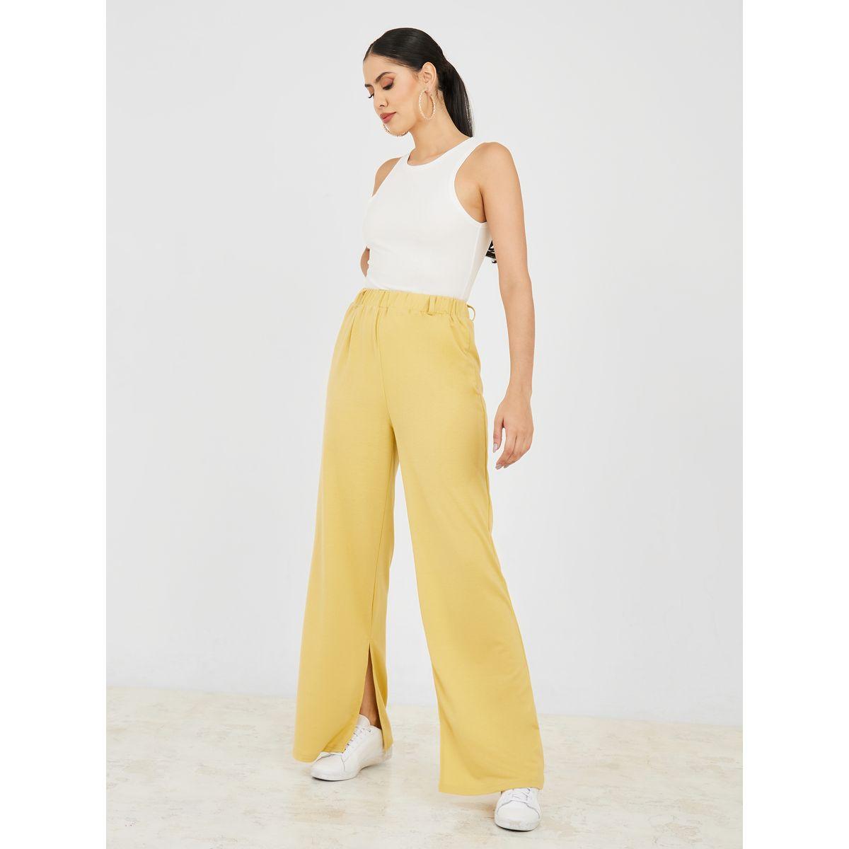 Styli Split Hem Relaxed Fit Pants-women-clothing-bottoms-trousers-image-2