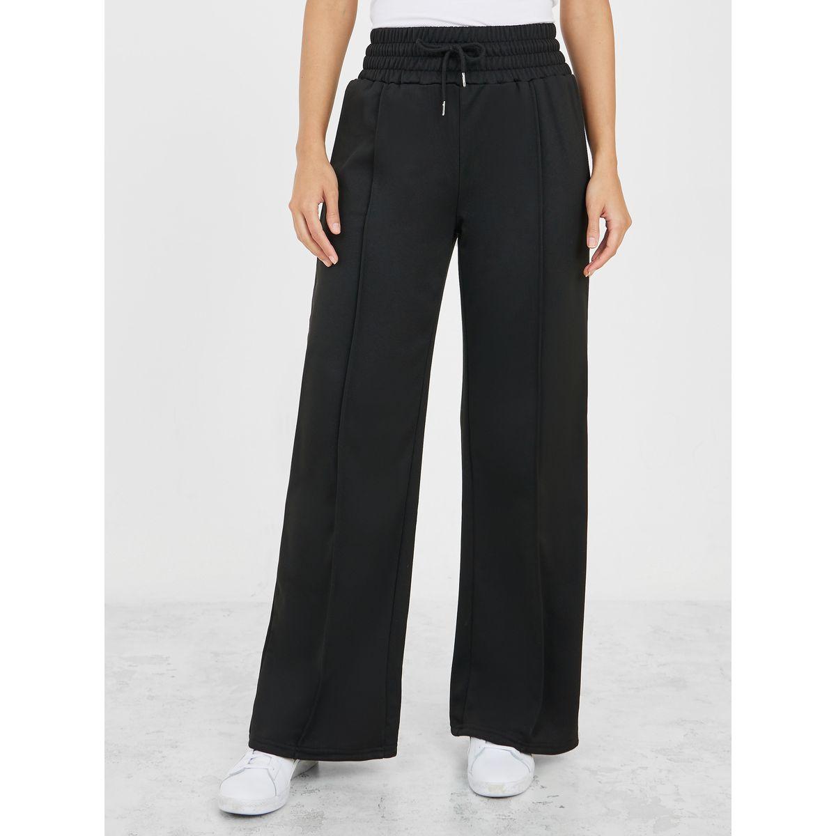 Styli Pintuck Wide Leg Jogger-women-clothing-bottoms-joggers-image-1