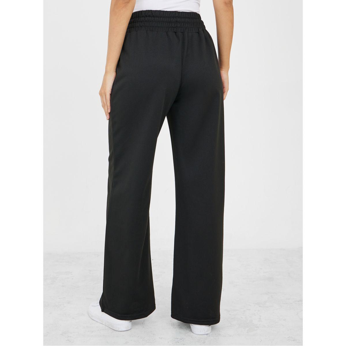 جوغر واسع الأرجل مزين بحزوز-women-clothing-bottoms-joggers-image-4