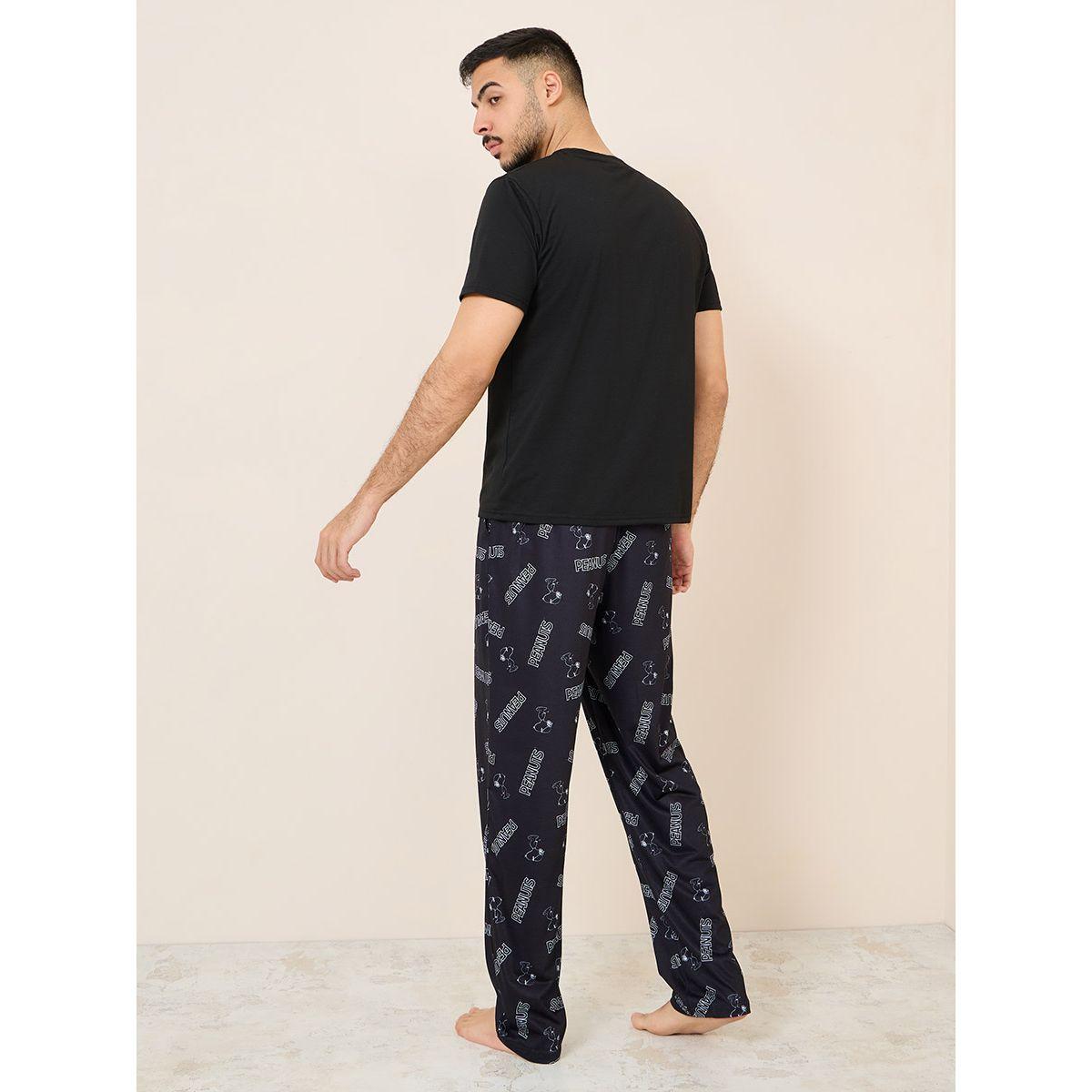 طقم بيجاما من ( بنطال + تيشيرت )-men-clothing-nightwear-sets-image-7