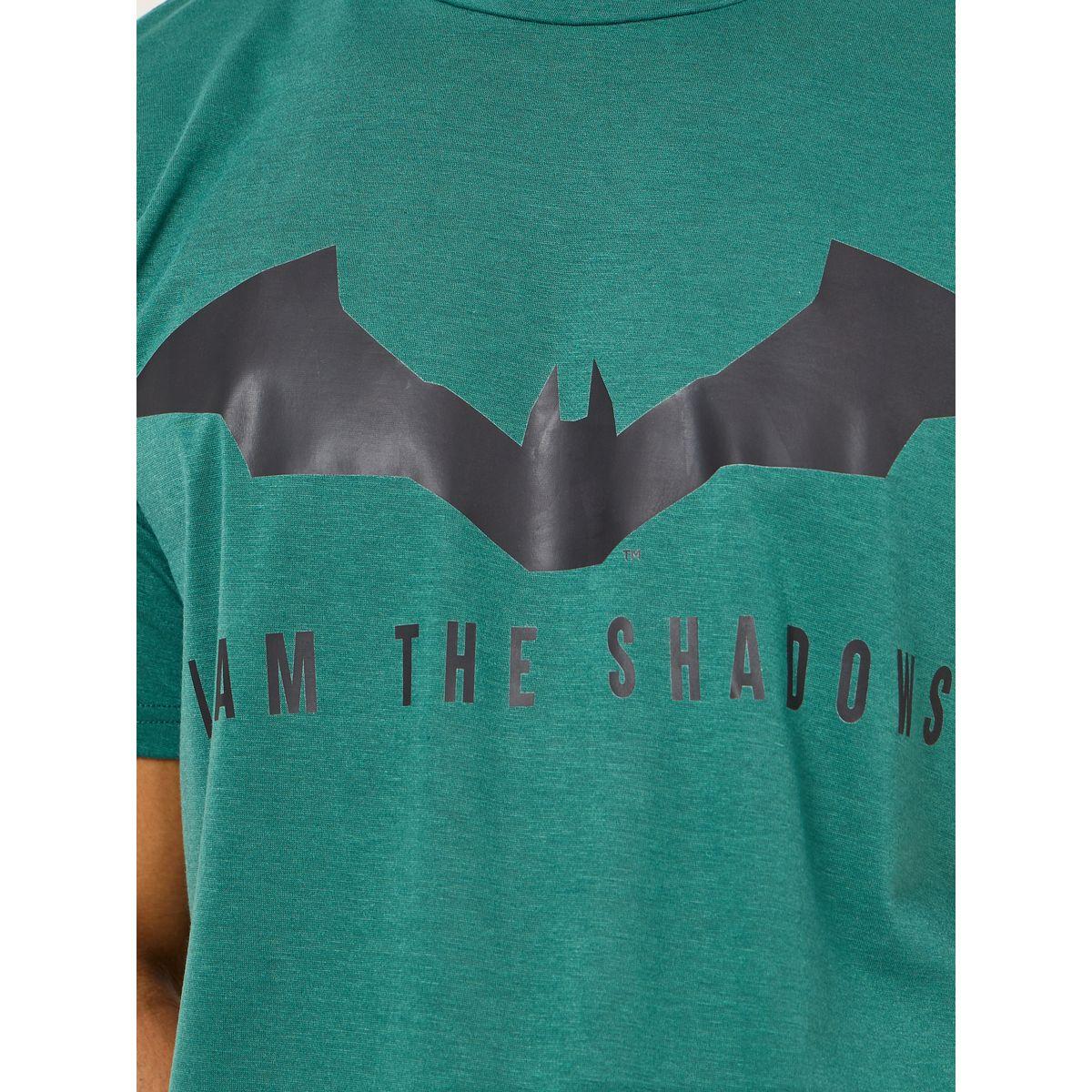 Styli Unwind Batman Character Print T-Shirt & Straight Pyjama Set-men-clothing-nightwear-sets-image-3