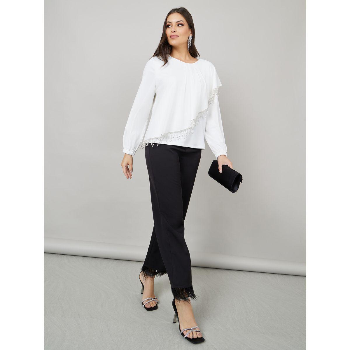 Styli Limited Asymmetric Embellished Blouse-women-clothing-shirtsandblouses-blouses-image-2