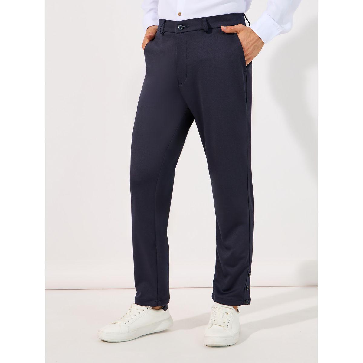 بنطال محبوك رفيع مع جيوب وزر إغلاق-men-clothing-bottoms-trousersandchinos-trousers-image-3