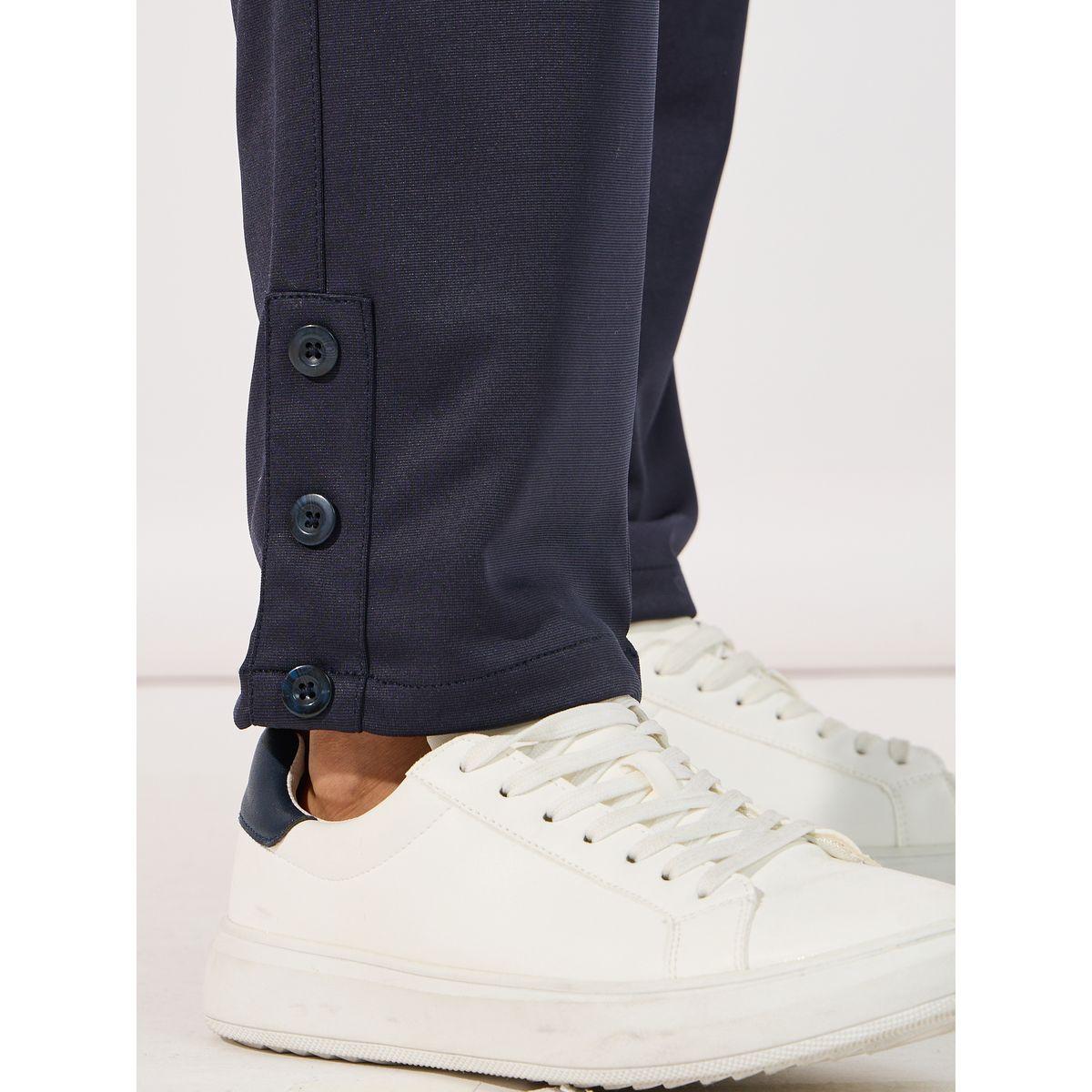 بنطال محبوك رفيع مع جيوب وزر إغلاق-men-clothing-bottoms-trousersandchinos-trousers-image-4