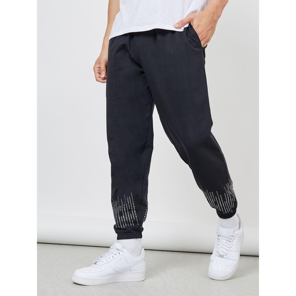 Styli Limited Embellished Hem Relax Fit Jogger-men-clothing-bottoms-joggers-image-1